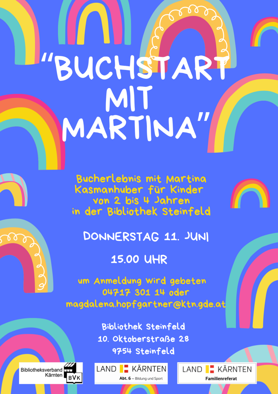 Buchstart mit Martina
